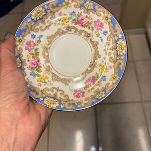 VTG Old Royal Bone China England Saucer - Pattern 2854/2859